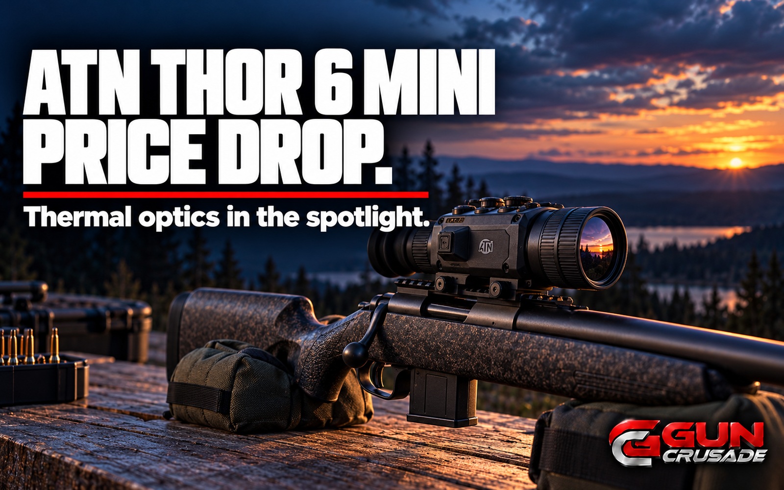 ATN Cuts the Price of Its ThOR 6 Mini 384 Thermal Scope to $1,495