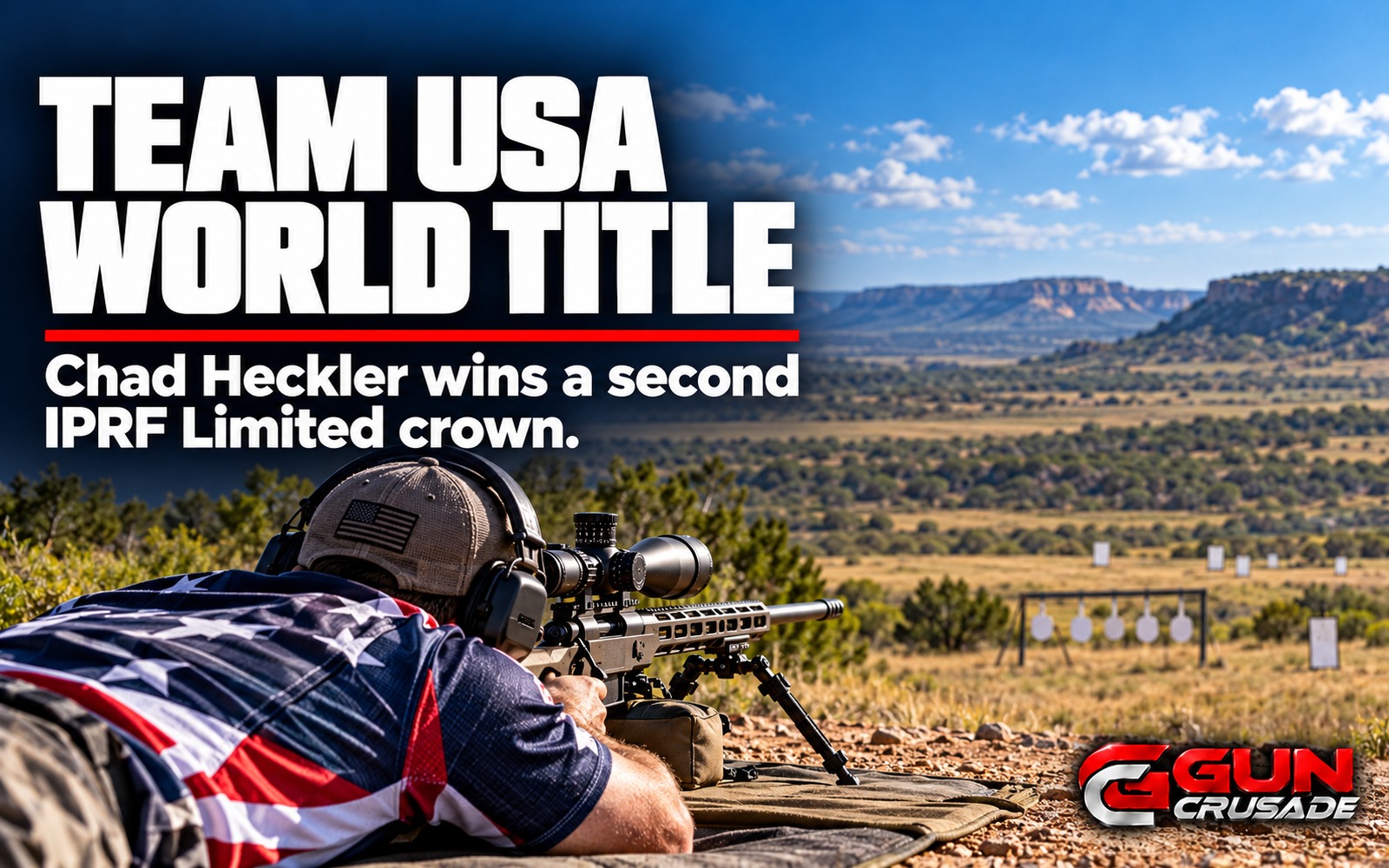 Team USA's Chad Heckler Wins Second IPRF Limited World Title in Texas